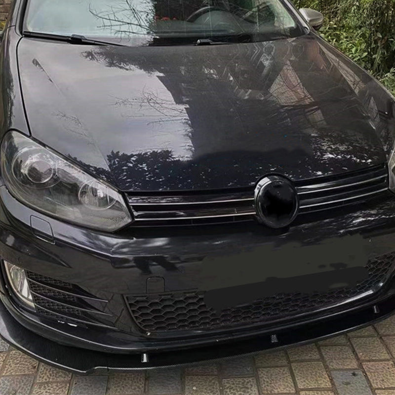 For VW Golf 6 MK6 GTI GTD 2010-2013 Car Front Bumper Splitter Lip Diffuser Body Kits Spoiler Guard Retrofit Accessories New
