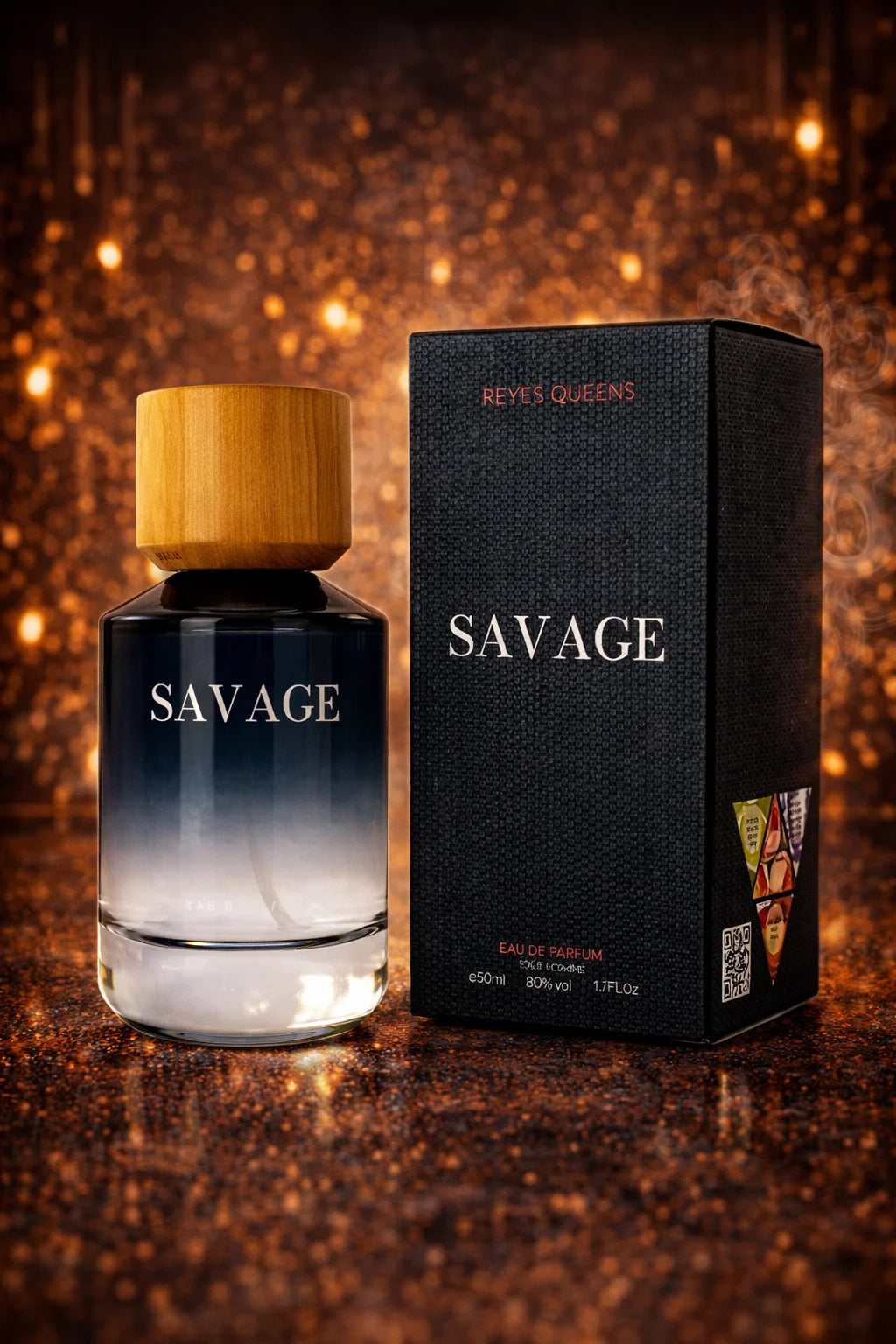 Pour Homme - 50ml Savage Perfume for Men, Long-Lasting Fresh, Spicy and Masculine Fragrance