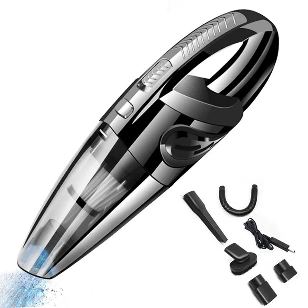 Handheld Vacuum Cordless Powerful Cyclone Suction Portable Rechargeable Vacuum Cleaner 6053 Quick Charge for Home Pet Hair