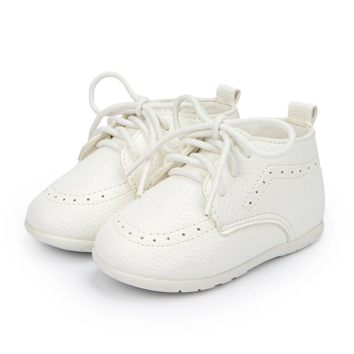 Baby Retro Leather Shoes Boy Girl Shoes Toddler Rubber Sole Anti-slip First Walkers Newborn Infant Moccasins Baby Crib Shoes