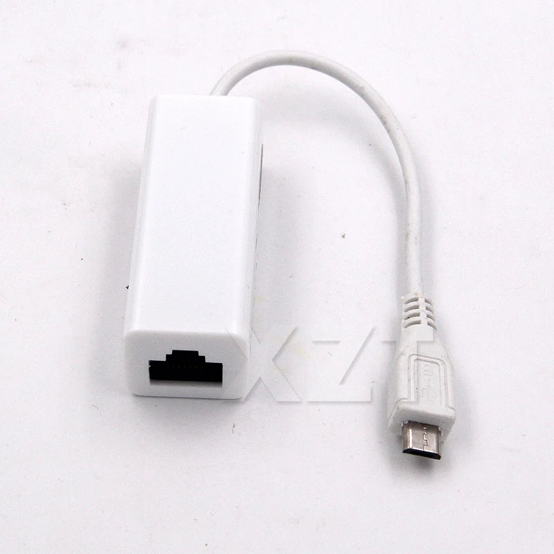 Micro USB to LAN Card Connector for Tablet 2.0 5 Pin 10/100 Male RJ45 Female Ethernet LAN Network Card Adapter