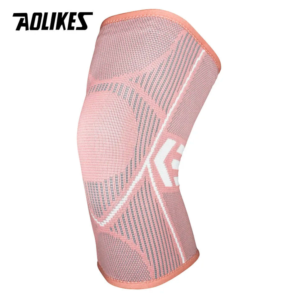 AOLIKES 1PCS Knee Supports Brace for Women, Knee Compression Sleeves for Joint Pain Relief, Arthritis, Injury Recovery, Knee Rel