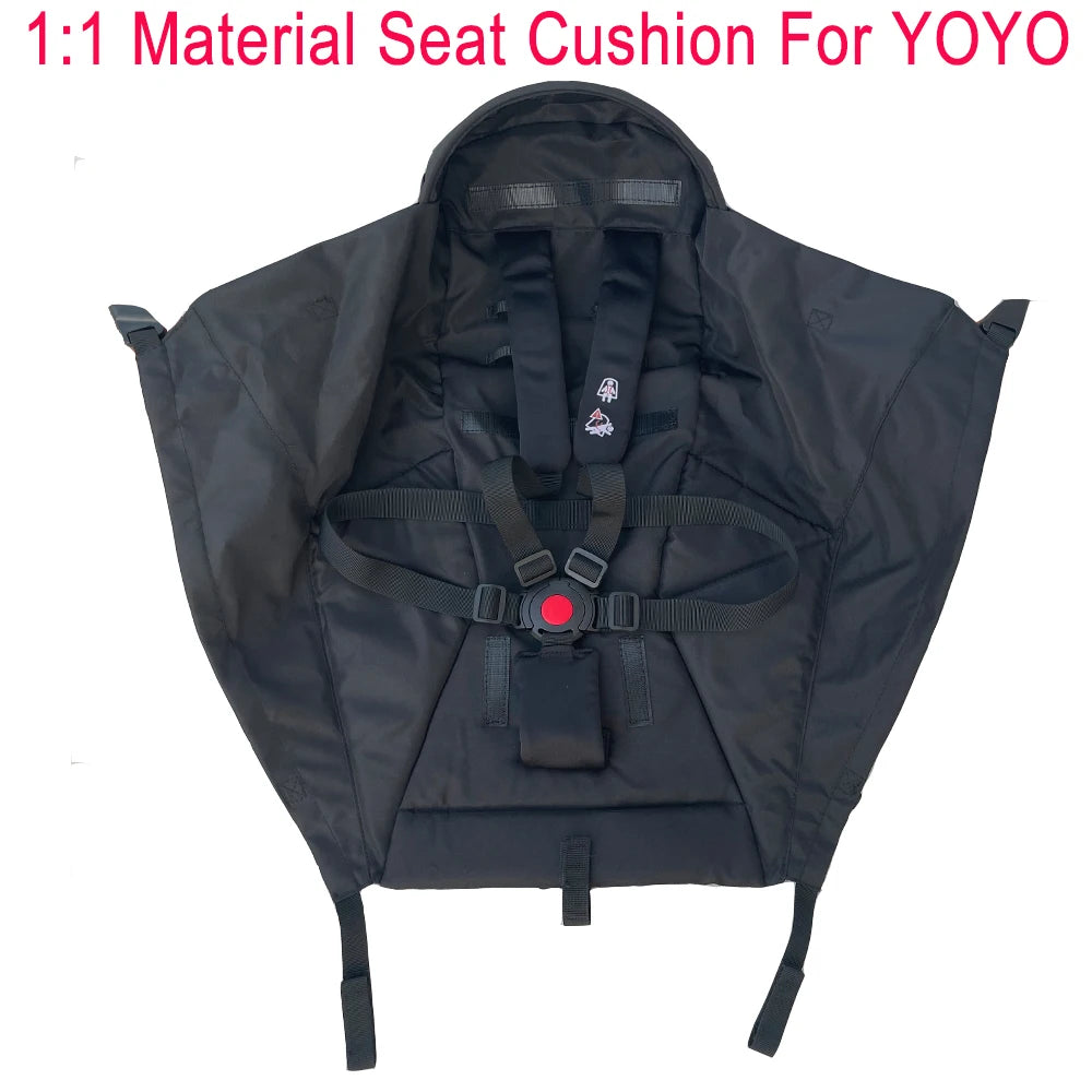 COLU KID® Baby Stroller Accessories Cushion Seat For Babyzen Yoyo Yoyo2 Stroller 175 Degrees Cloth Linen Original Material