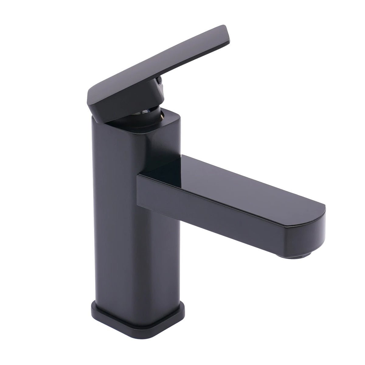 Black And White Washbasin Faucet, Bathroom Kitchen Single Pole Faucet With Digital Display Screen