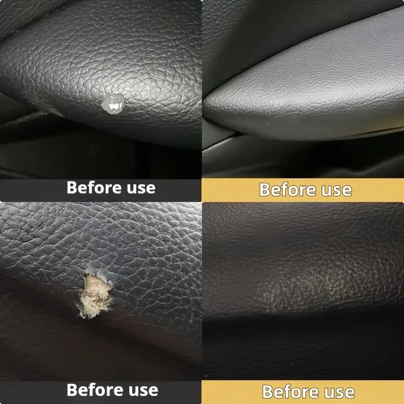 Steering Wheel & Dashboard Restoration Wax - Black Plastic Parts ABS Resin Coating Paste for Aging, Whitening & Cracking Repair