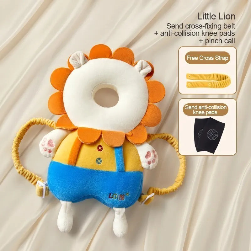 AIBEDILA Newborn Head Back Protector Baby Protect Pillow Learn Walk Headgear Prevent Injured Safety Pad Prevention Fall Pillows