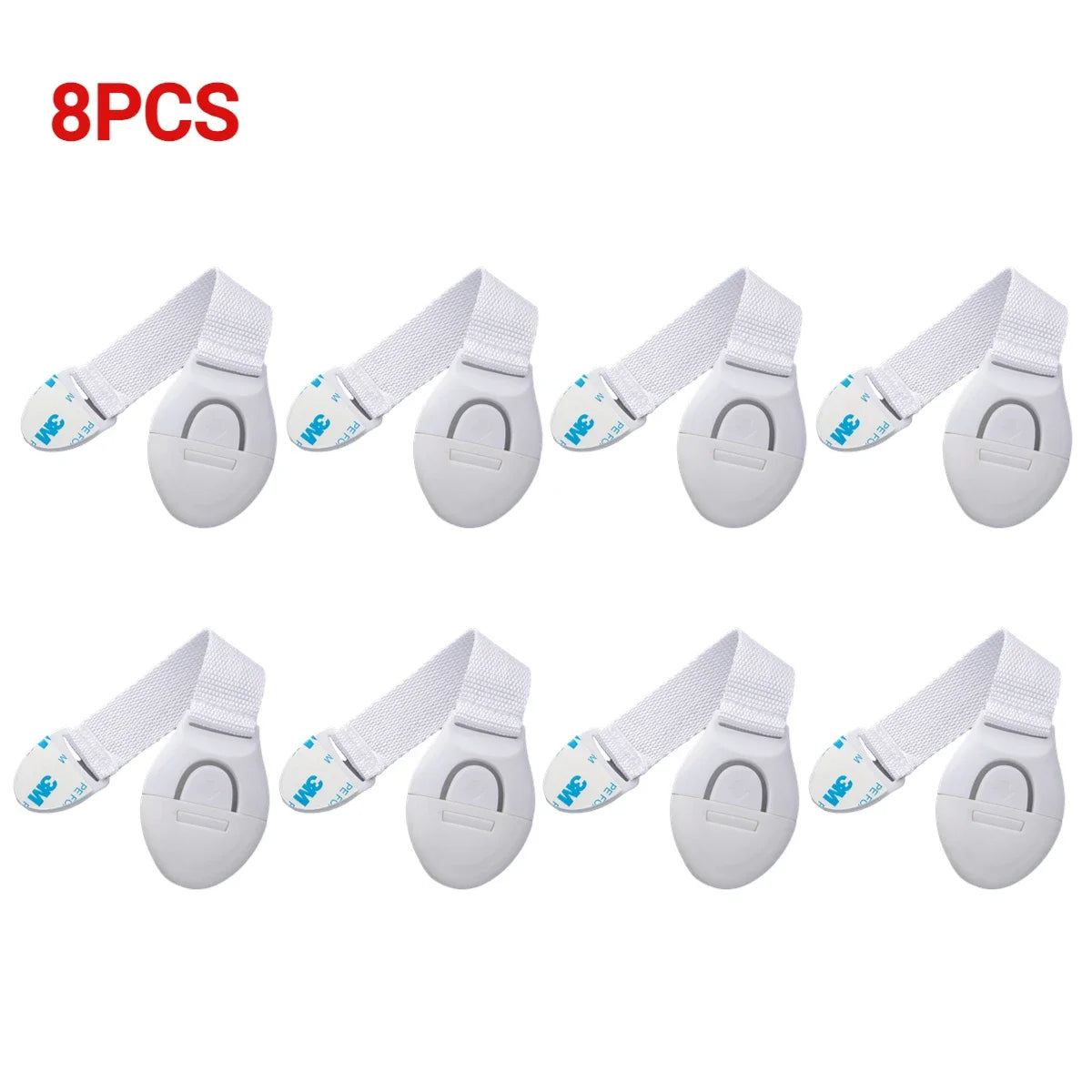 1-20PCS Child Safety Cabinet Lock Baby Security Protection Drawer Door Cabinet Lock Plastic Protection Kids Safety Door Lock