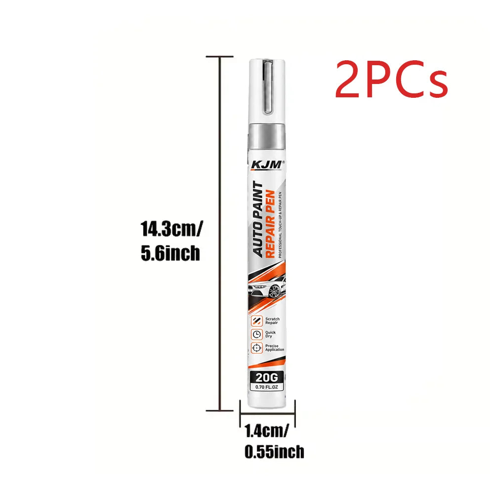 Automotive Chrome Scratch Repair Pen Metal Surface Touch‑Up Restore Coating for Car Rim Window Trim Household Metal Fixtures