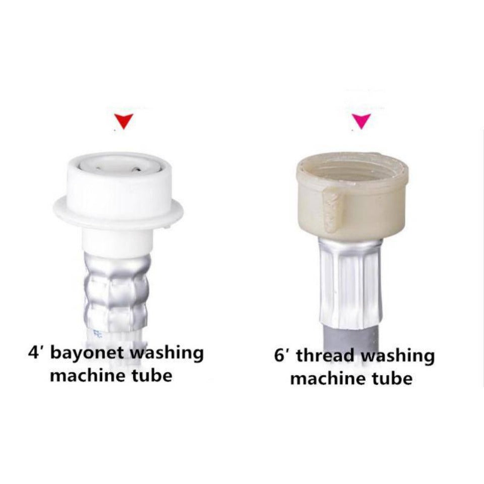 Bathroom Faucet Stainless Steel Washing Machine Water Faucet Double Outlet for Toilet Garden Hose Washing Machine Pet Bathing
