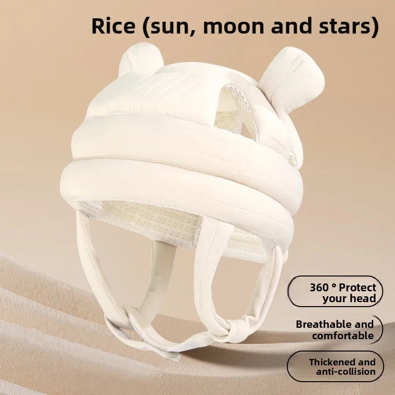 Baby Walking 360 Head Protection and Anti Fall Hat Children's Anti-collision Breathable Baby First Walking Head Protection Pad