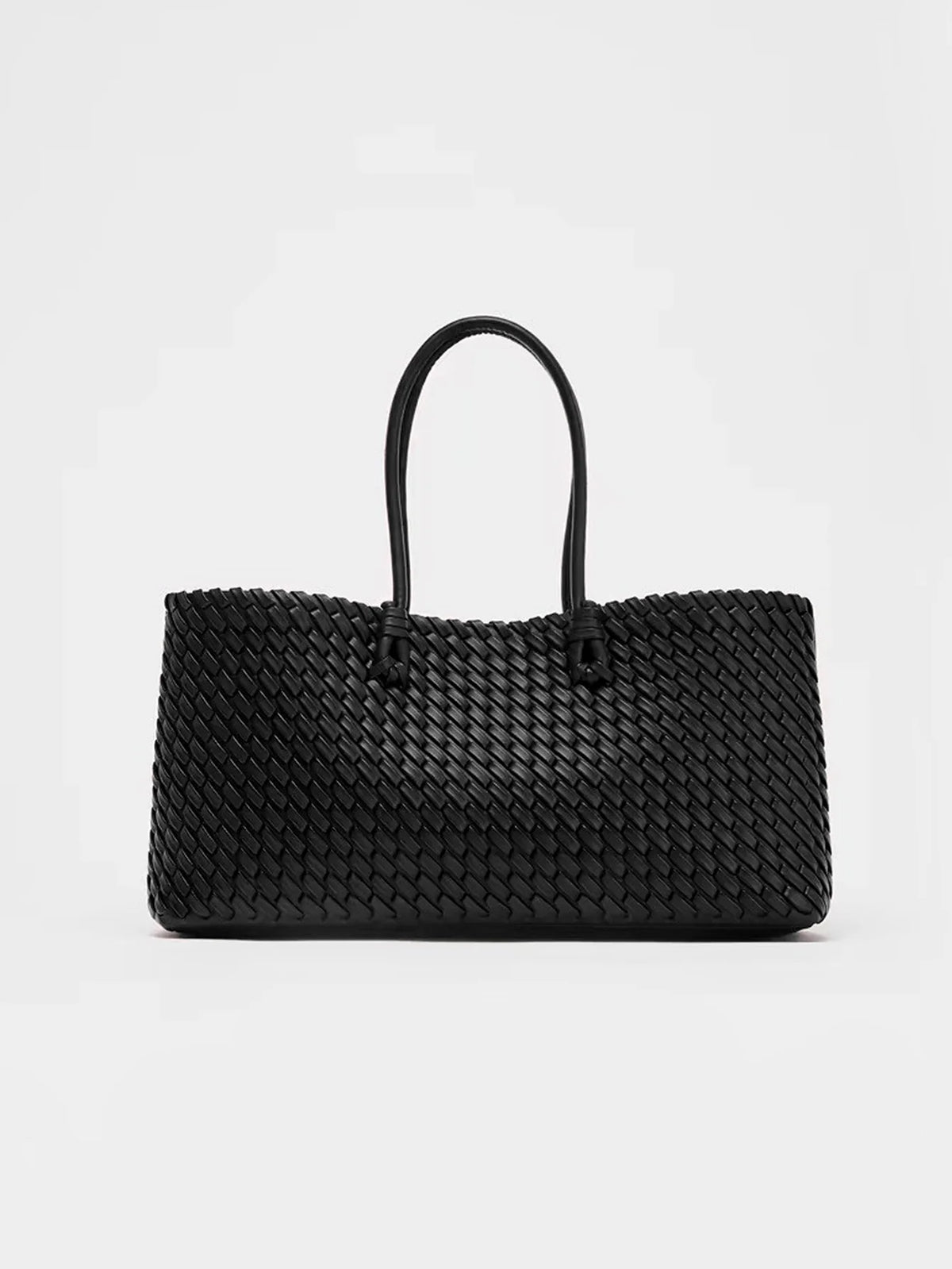 2025 new niche commuting woven hand-held shoulder bag, fashionable and versatile, super large capacity tote bag