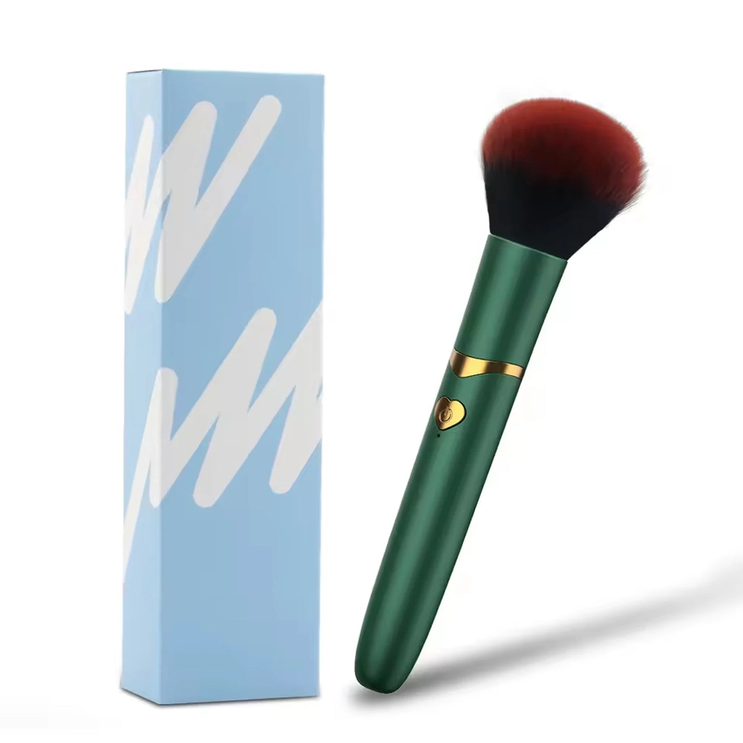 Portable Detachable Makeup Brush Adjustable Vibrator For Intimate Use Nipple G-Spot Clitoral StimulationTools For Adult Women