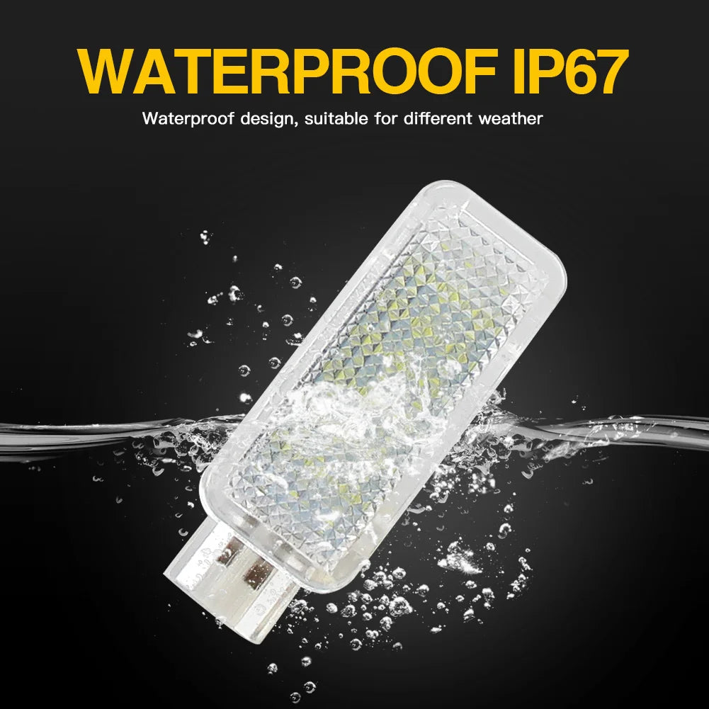 1/2Pcs CANbus Car LED Courtesy Door/trunk/Footwell/glove box light lamp For Audi A1 A2 A3 A4 A5 A6 A7 A8 Q3 Q5 Q7 TT VW Skoda