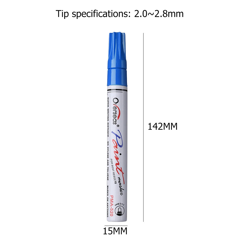 Car Scratch Repair PenWaterproof Auto Touch Up Paint Pen Fill Remover Vehicle Tyre Paint Marker Clear for Car Styling Fix Care