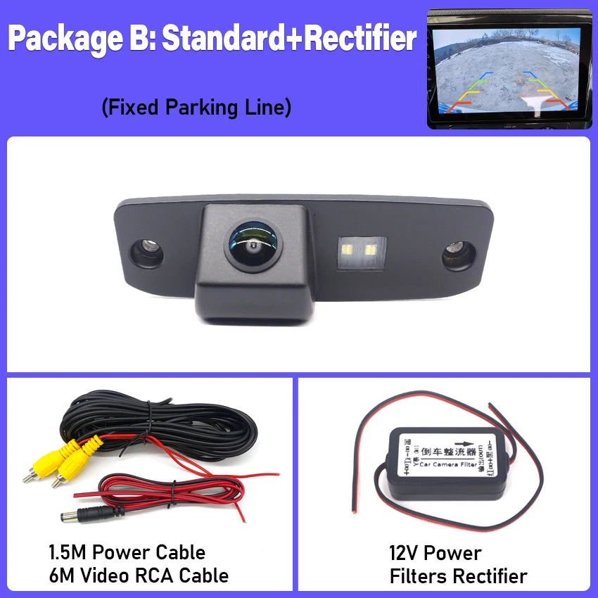 CCD Full HD Fisheye Rear View Camera For KIA Sorento R XM 2010 2011 2012 2013 2014 2015 Car Reverse Parking Monitor
