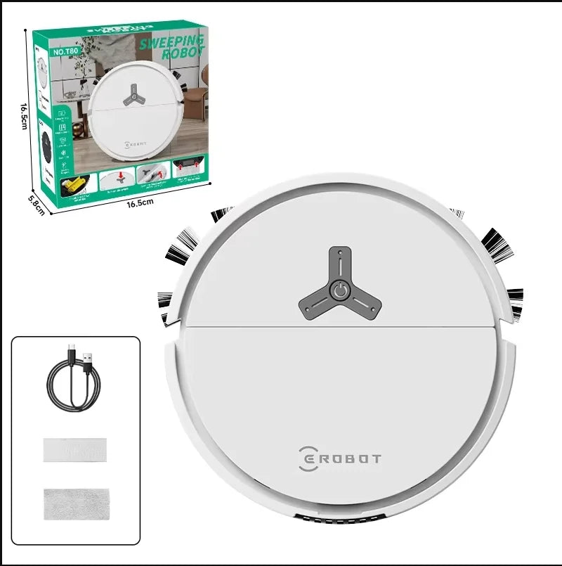 Lenovo Mini Sweeping Machine Smart Vacuum Cleaner Small Household Appliances Multi-function Intelligent Automatic Sweep Robot