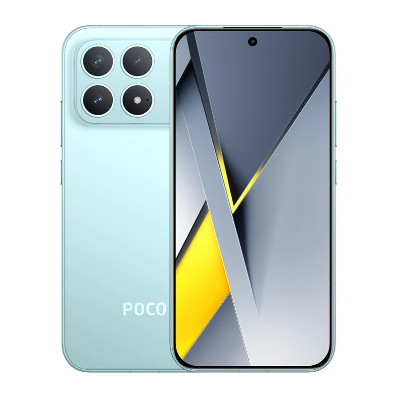 Global Version POCO F8 Pro Massive 6,210 mAh (typical) Battery 6.59" 120Hz POCO HyperRGB AMOLED Display 50MP Triple Camera with OIS