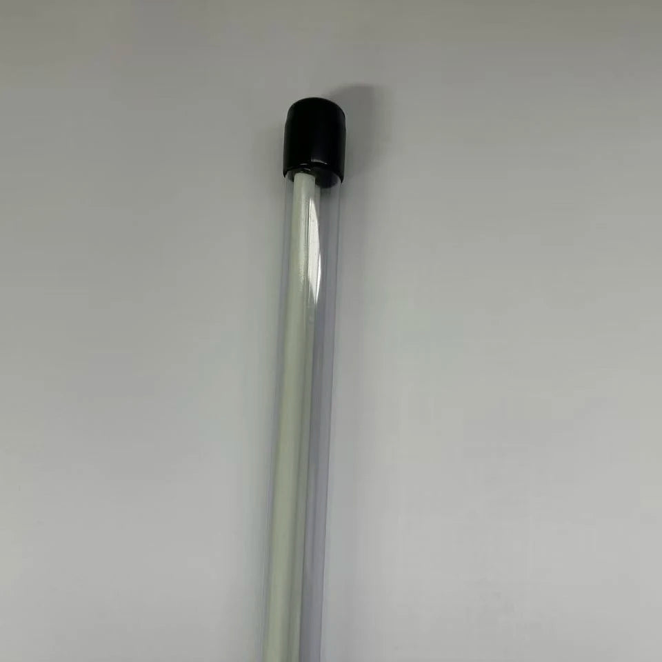 PGM 2 Pcs Golf Alignment Sticks Alignment Rods Direction Indicator Swing Guide Tool with Clear Tube Case for Full Swing Practice