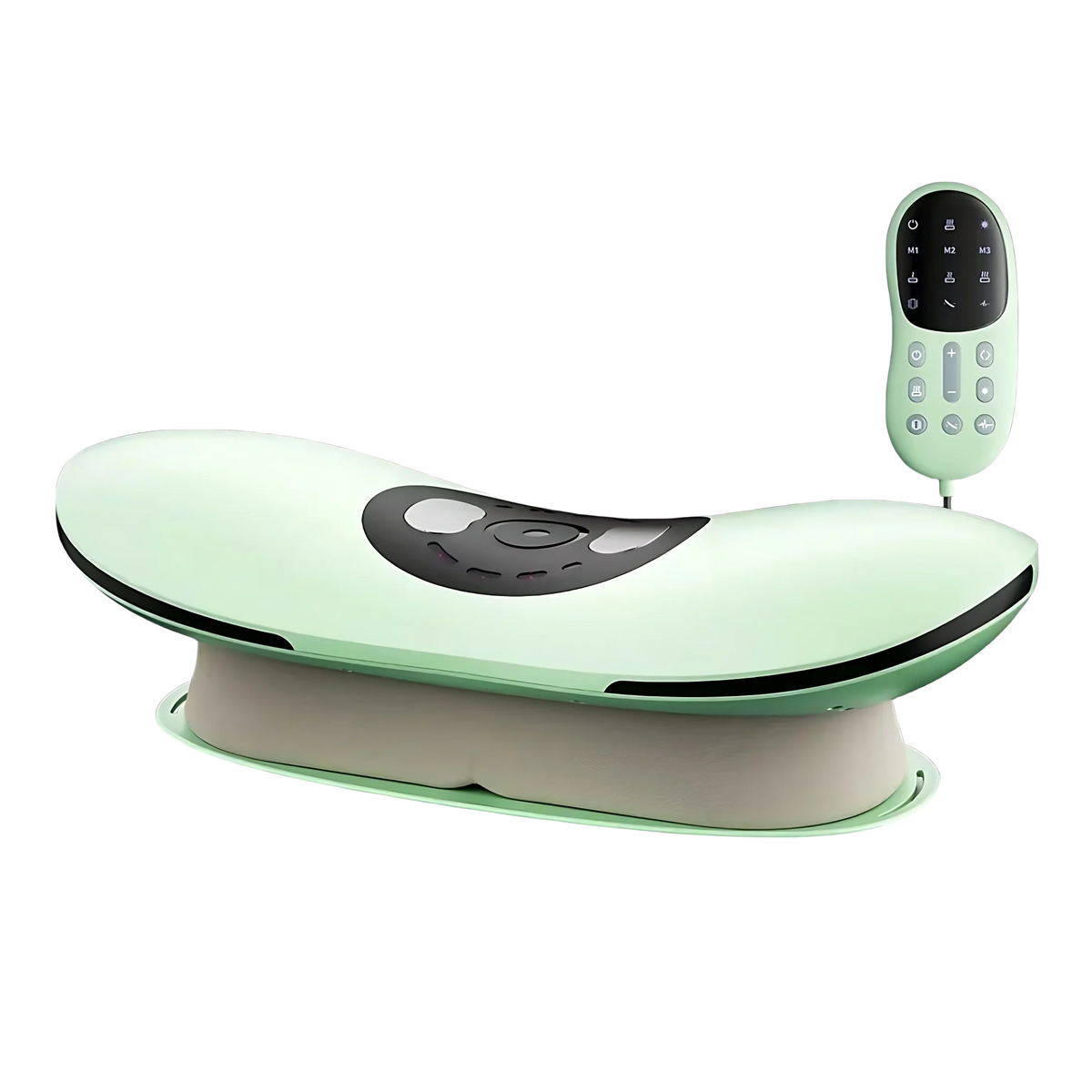 New Upgrade Air-Lip Stretch Low Frequency Thermal Vibration Waist Massage Heeling Spot Left and Right Swing + Up and Down Tracti