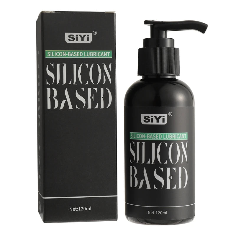 120ml/300ml Silicone Based Lubricant for Sex Toy, Long-Lasting Stringy Anal Lube Suitable for Bathroom and Underwater Use