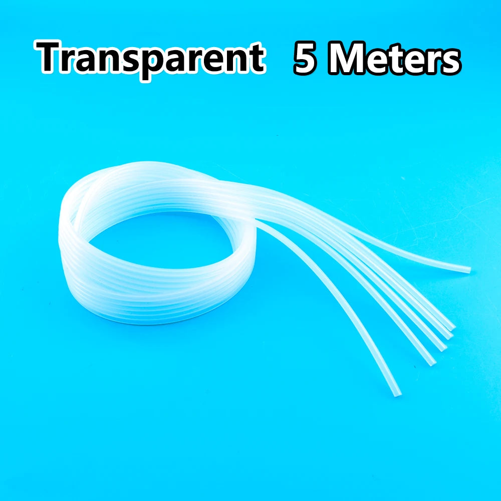 DTF UV Inkjet Printer Ink Tube 4*2mm 6 Rows CISS System Soft Pipe Silicone Corrosion Resisted Material Flexible Ink Hose Pipe