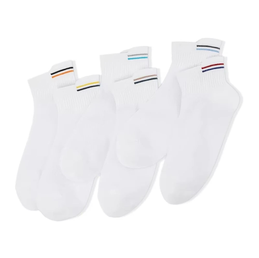 3pairs/Lot Men's Socks Compression Stockings Breathable Basketball Sports Cycling Socks Moisture Wicking High Elastic Tube Socks