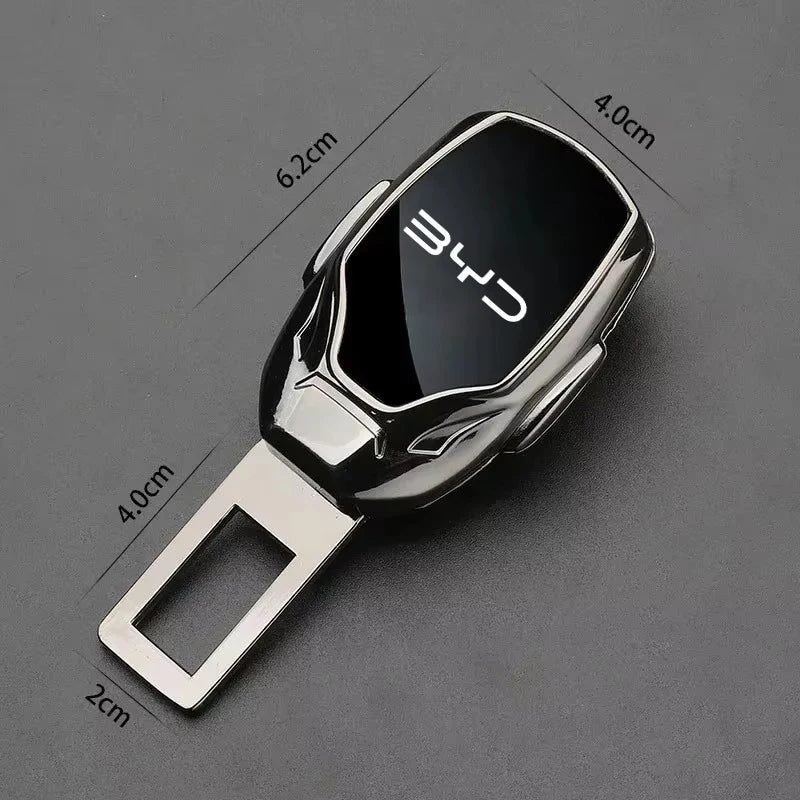 Car Seat Belt Clip Extension Plug Car Safety Seat Lock Buckle For BYD SONG Sealion 6 Seal U ATTO 3 Dolphin Mini Seal Accessories