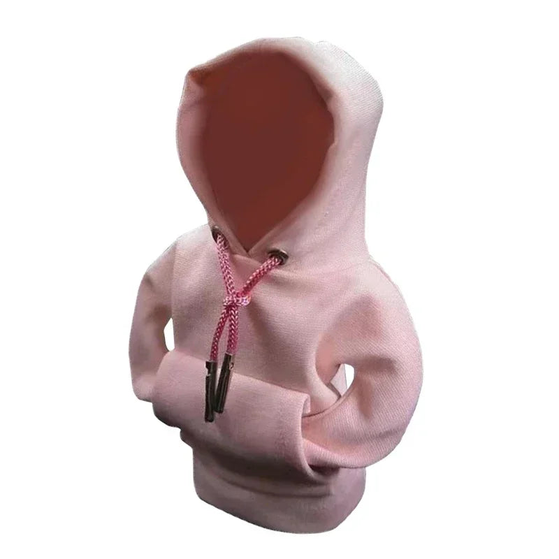 Car Hoodie Handle Shark Cute Hoodie Car Gear Shift Knob Cover Short Plush Manual Handle Gear Auto Interior Accessories