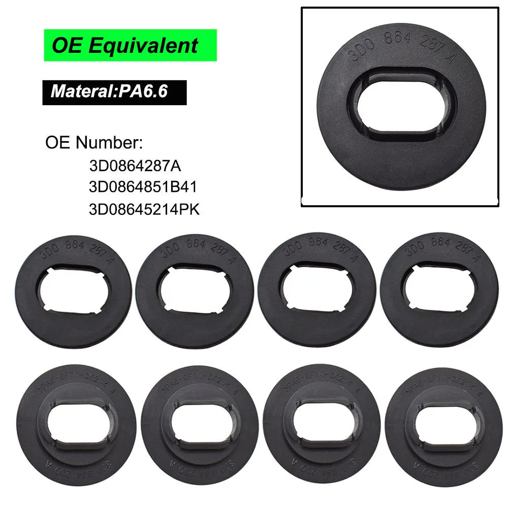 Car Carpet Mat Clips Floor Holder Fixing Clamp For VW Golf 4 Polo 9n Passat Cc b7 For Audi a3 a4 a5 a6 For Skoda Octavia Superb