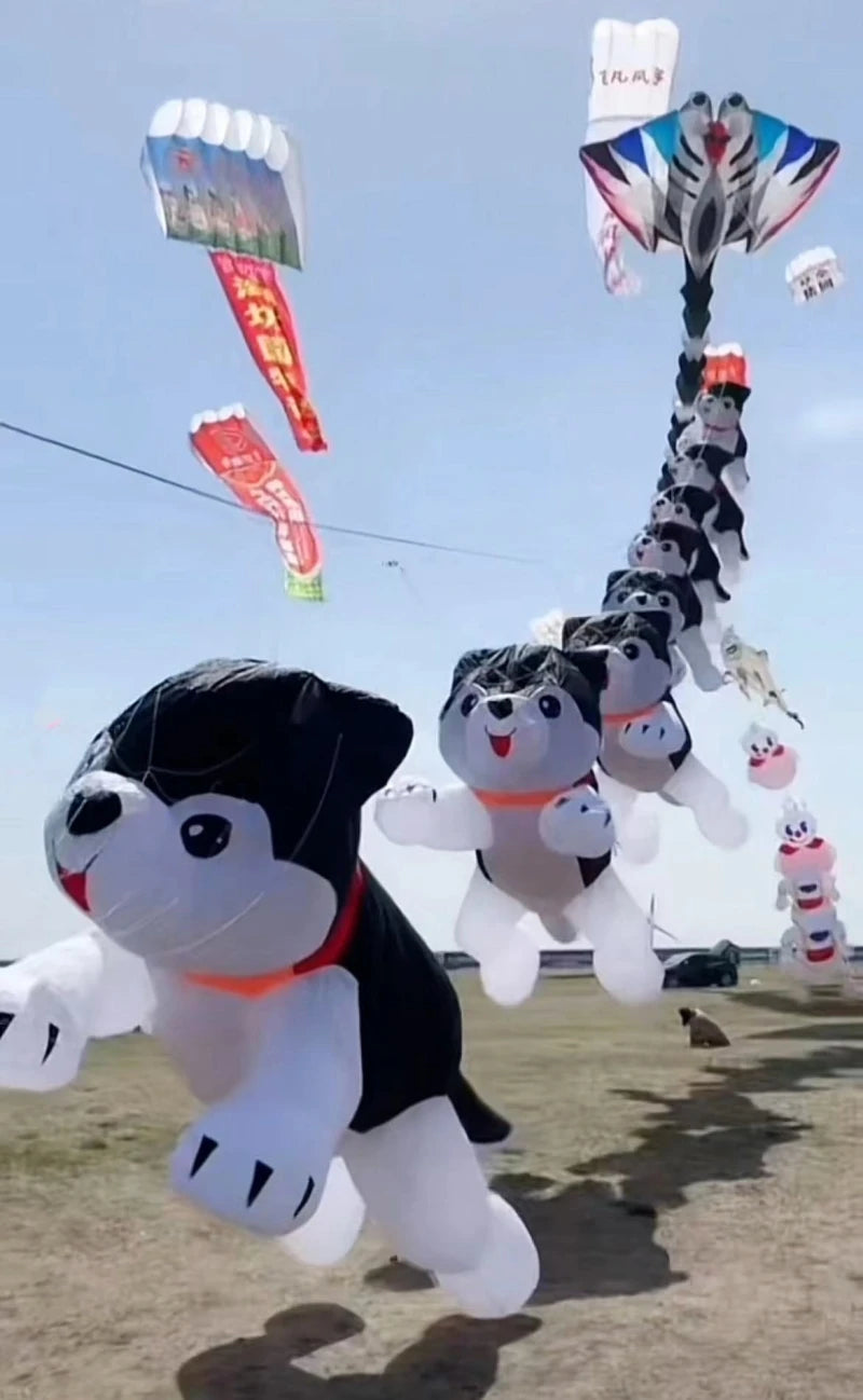 Giant kites flying inflatable kites dog kite pendant soft kite outdoor toy wind pointer inflatable toys big kite large kite fun