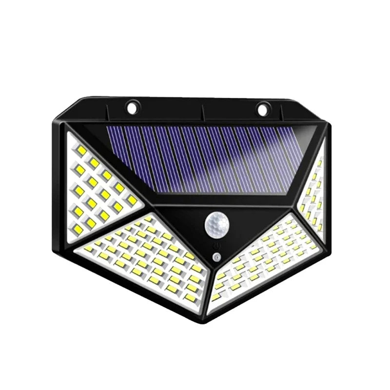 100Led Multifunctional Solar Lamp Outdoor Garden Decoration Solar Light Waterproof Sunlight Powered Spotlight with Motion Sensor