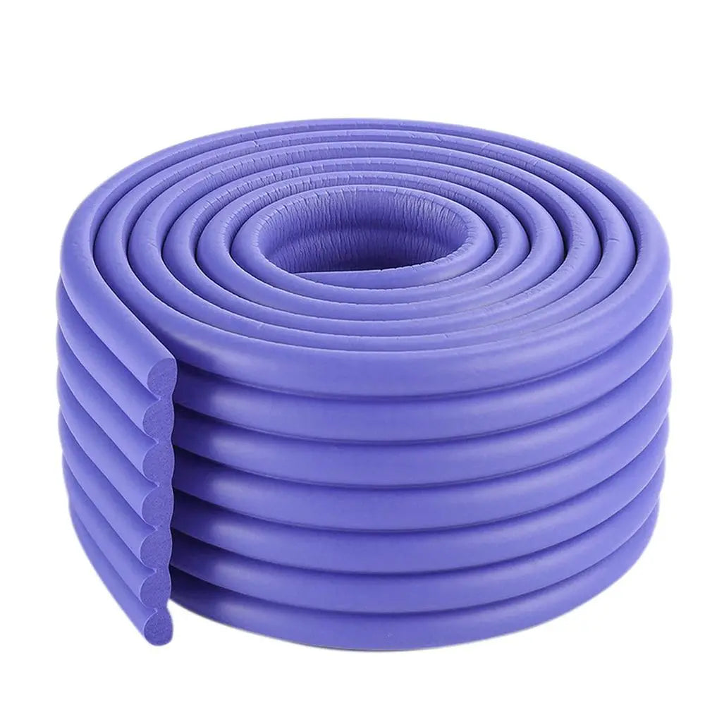 Kids Collision Cushion Foam Bumper Free Tape 2m Baby Safety Desk Edge Guard Strip Table Corner Protector