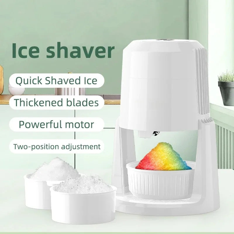 Automatic Ice shavers Trituradora De Hielo Commercial Smoothie Blender Maquina De Raspados De Hielo Electrica 220V 110V Ice