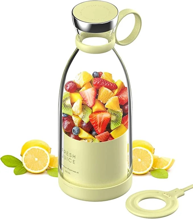 Portable Rechargeable juicer blender wireless mixer fresh juice 350ml