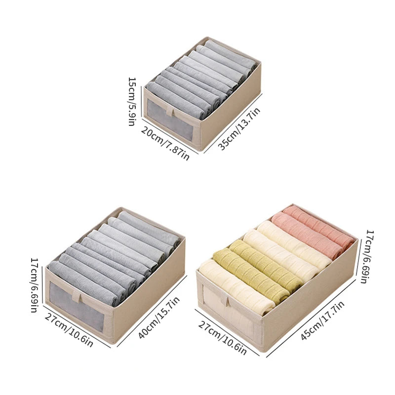Fabric Window Cotton Linen Storage Box Wardrobe Storage And Arrangement Large Clothing Storage Box Toys Can Be Folded