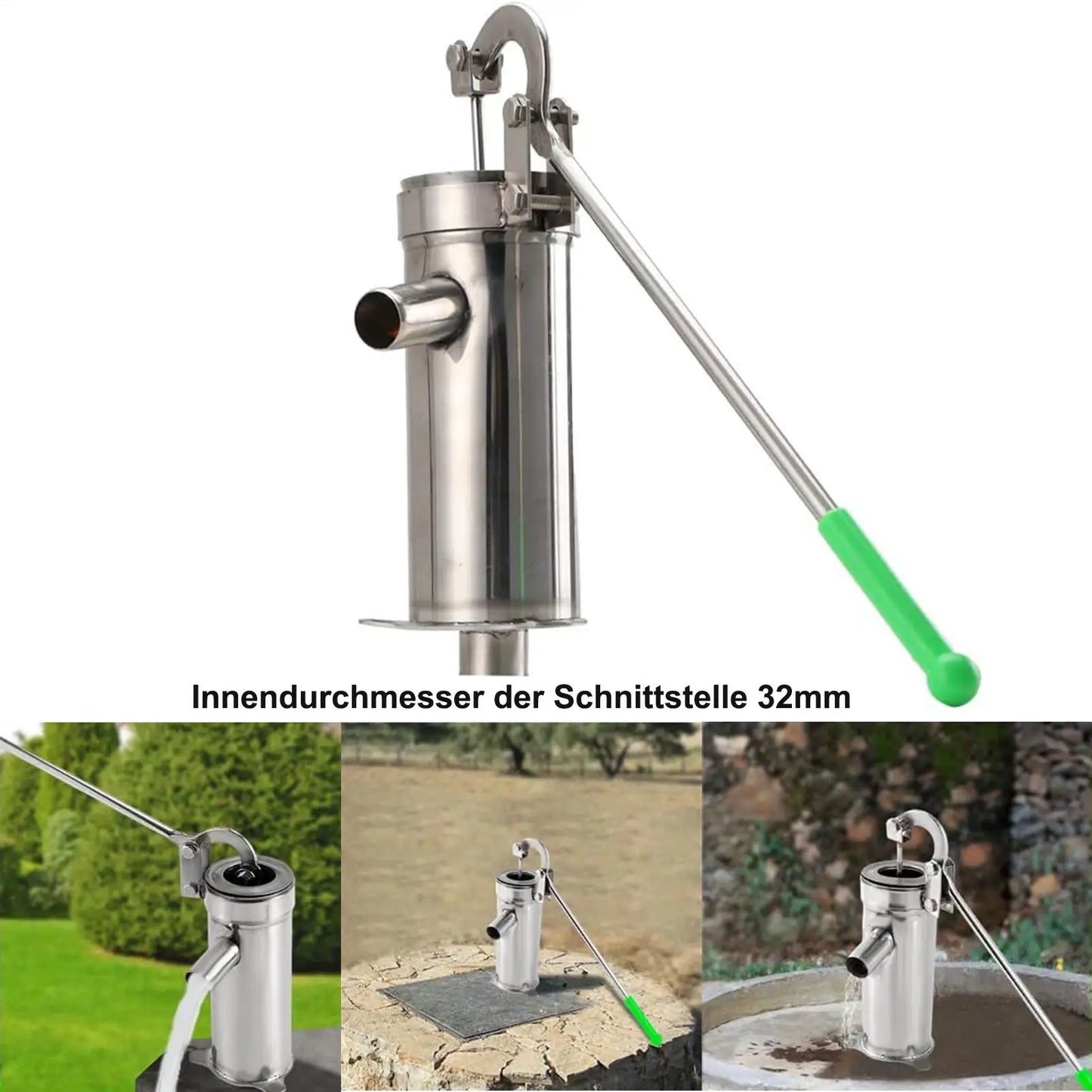 Manual Well Pump Hand Well Pump Hand Pressure Water Pump Manual Shaking Water Pump Well Pump Antique Well Hand Pitcher Pump