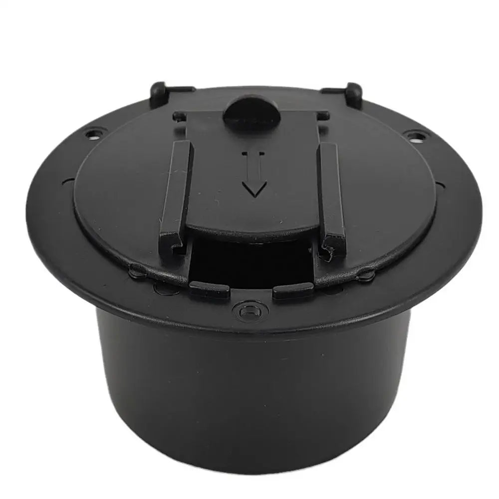 RV Cord Cover RV Electrical Cable Hatch RV Wire Organizer Cable Pass Through Covered Power Cord Hatch Round Accessory For