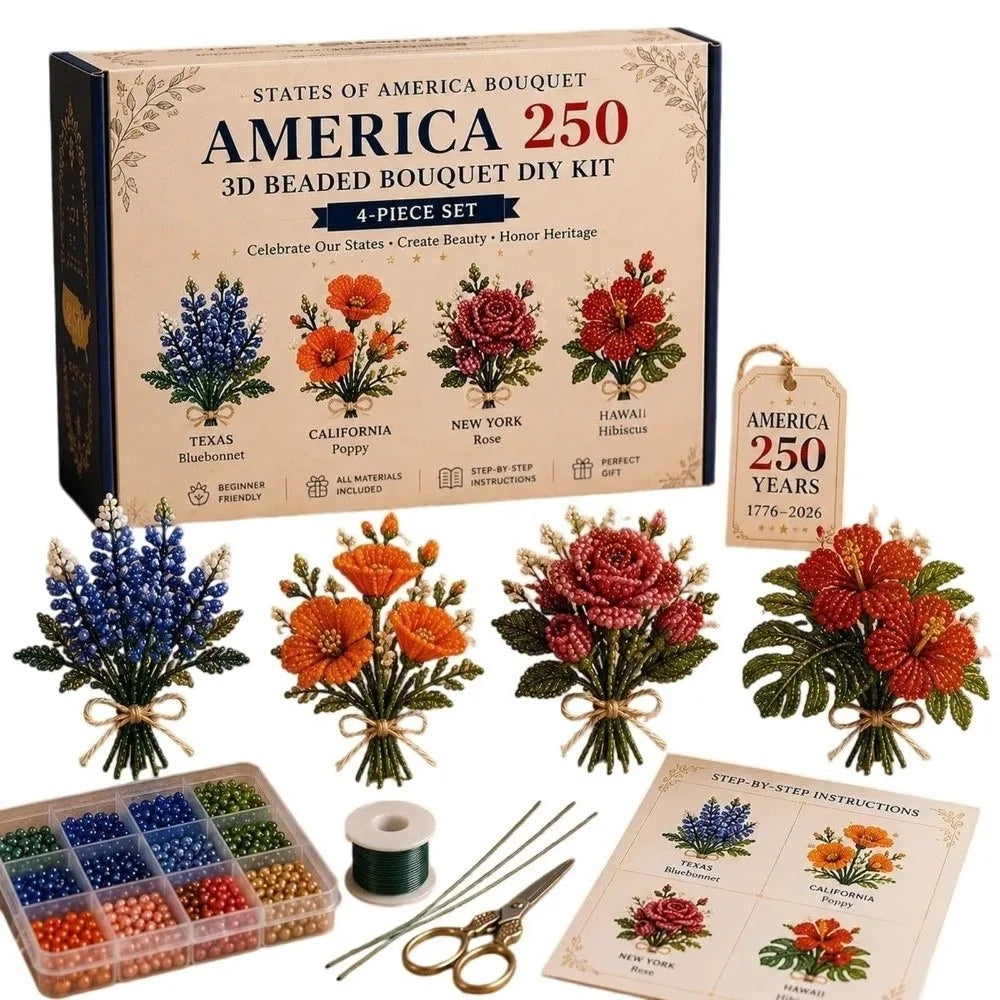 New Creative 3D Animal Bead Kit Mini Size Farm & Sea Animals Animal Crafting Set Bead Craft Pets Beading Set DIY Activity