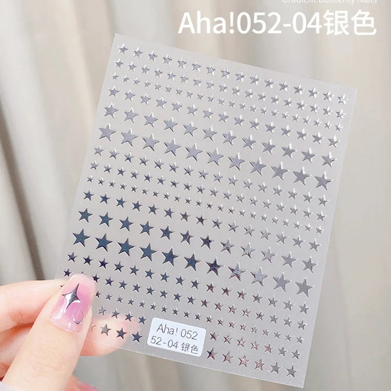 1sheet 3D Sweet Cherry Fruit Nail Art Stickers Summer Peach/Lemon/Star/Moon Nail Decals 8*10cm Adhesive Red Cherry Nail Decor %$
