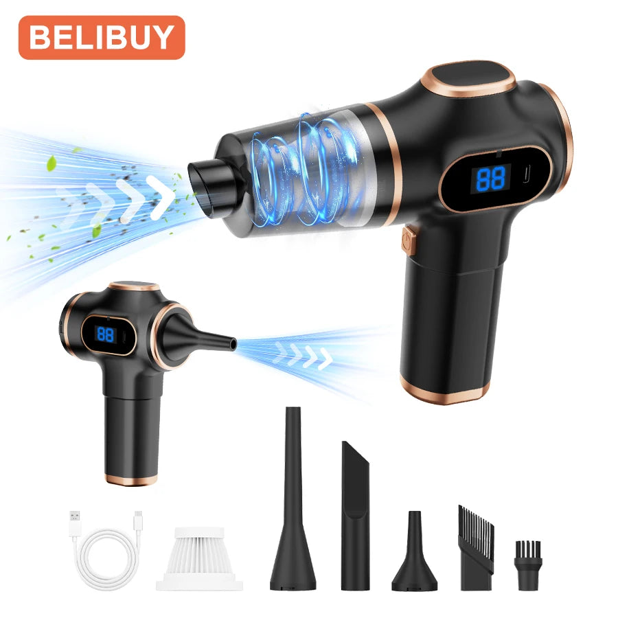 NEW Home Appliance Portable Powerful Handheld Vacuum Cleaner, Long Battery Life Suitable for Cleaning Car and Home Debris
