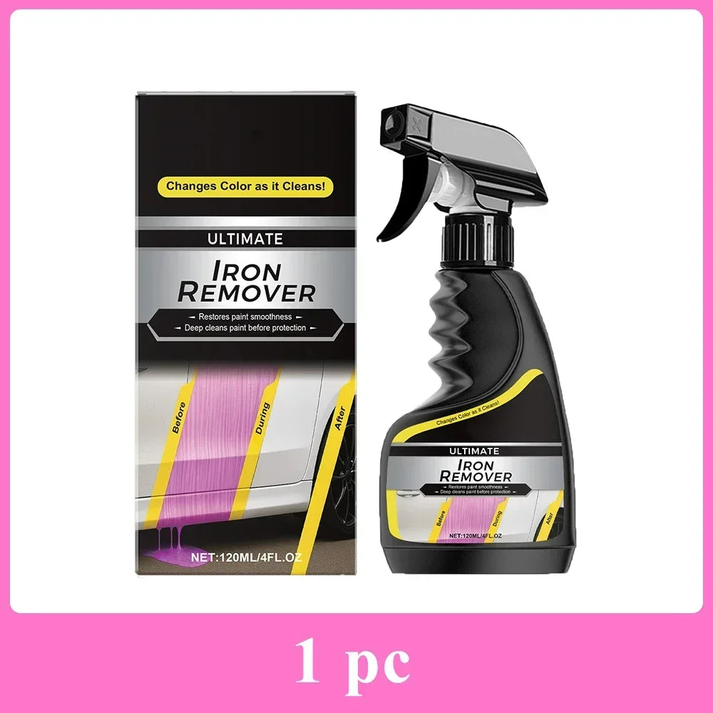 HS68-Car Rust Remover Quick Remover Exhaust Pipe Rust Removal Spray Cleaning Metal Iron Powder Old Cars To New