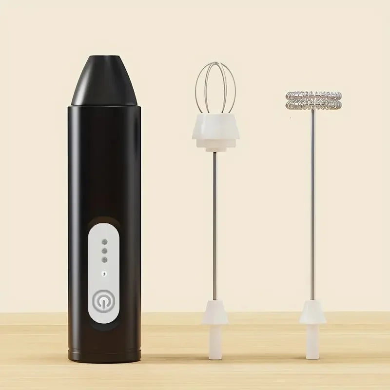 Electric Mini Egg Beater, Cream Coffee Whisk, Milk Frother, Handheld Frother, Used for Making Cakes and Pastries