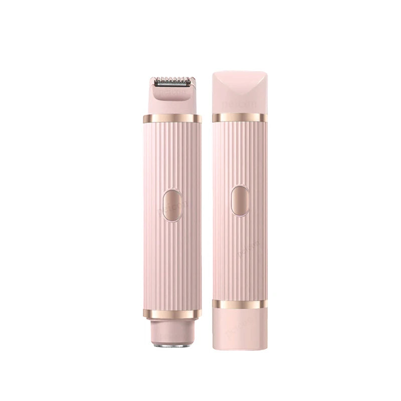 Electric Razor for Women Bikini Underarm Lady Facial Razor Waterproof Double Head Hair Removal Epilator Electric Female Trimmer