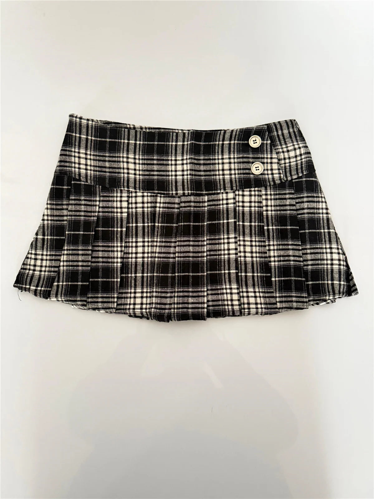 Summer Clothes Mini Skirts Woman Korean Fashion Short Skirts Women Low Rise Y2k Skirts Pleated Red Plaid Skirts Luxury Designer