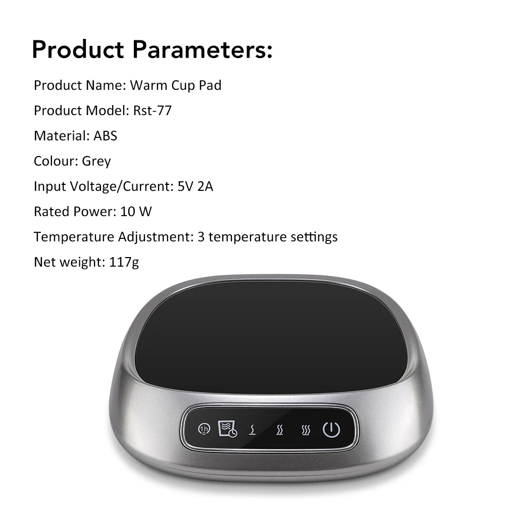 Coffee Mug Warmer Cup Heater for Home Office Electric Coaster Constant Temperature Hot Tea Makers Plate Milk Water Heating Pad