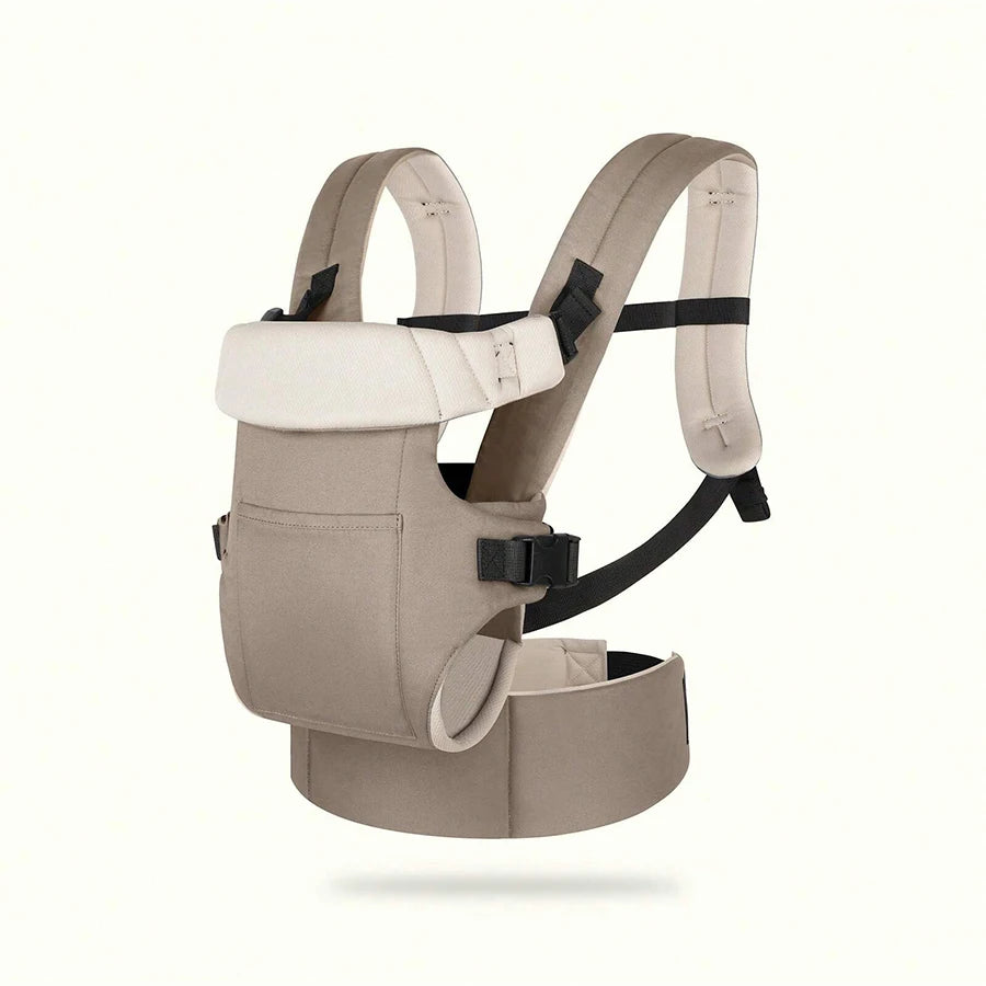 1Pc Baby Carrier, Multifunctional Front and Back Dual-Use Baby Carrier, Adjustable and Comfortable Front Strap-Back Strap, Washable-Machine Washable, Lightweight for Holding Baby All Seasons, Freeing Mom's Hands, a Handy Tool
