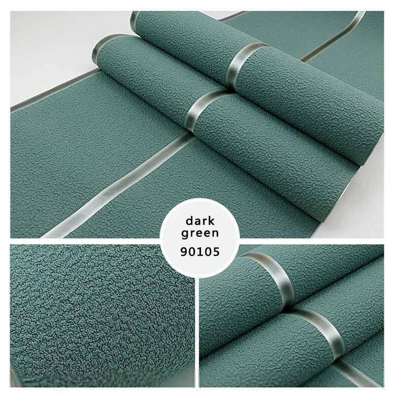Modern Deerskin Velvet Wallpaper Non-woven Fabric 3D Stripe Living Room Bedroom TV Background Wall Paper טפט לקיר Home Decor