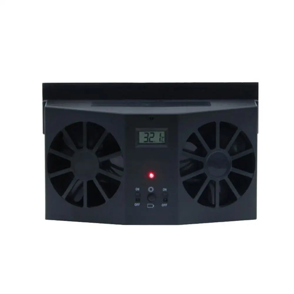 Car Auto Solar Fan Window Cooling Air Vent Vehicle Ventilation System Radiator Car Fans