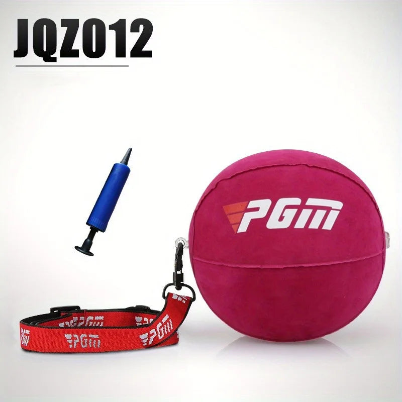 PGM Inflatable Golf Smart Ball Trainer Portable Swing Arm Corrector Posture Auxiliary Correction Training Aids Golf Accessories