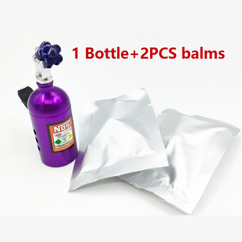10pcs Balms Car Freshener Air Scent Solid Perfume Refill Bottle Nos Car Air Freshener Auto Outlet Perfume Flavoring Fragrance AC